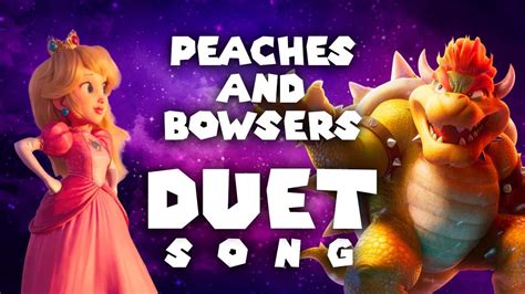 Lyrics to peaches bowser - Peaches sheet music from The Super Mario Bros. Movie. Sheet music arranged for Piano/Vocal/Chords, and Singer Pro in Bb Minor (transposable). SKU: MN0273219